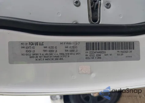 2017 Dodge Charger Police z USA, uszkodzony, nr VIN 2C3CDXAT4HH602916